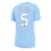 Manchester City John Stones #5 Dámské Domácí Dres 2023-24 Krátkým Rukávem